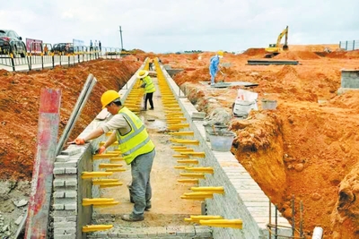 海口譚仙農(nóng)產(chǎn)品加工產(chǎn)業(yè)園建設(shè)全面提速，預(yù)計年底前完成主體工程施工